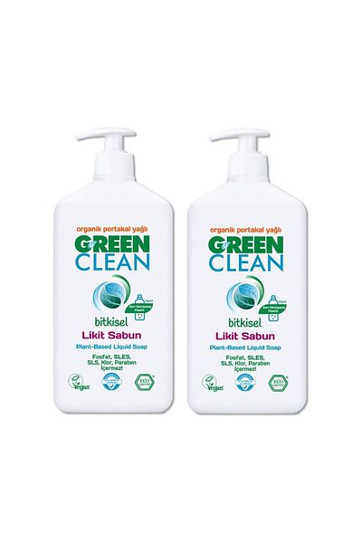 Green Clean Organic Liquid Soap Orange 500 ml