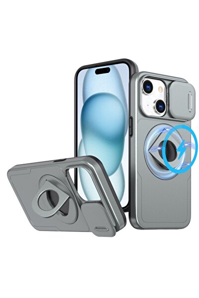 REDz Accessories Carcasă Slide Armor, protecție cameră, MagSafe, compatibilă ...