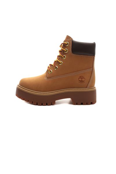 Timberland Stone Street 6 Inch Yellow Lace up Waterproof Women's Boots - B1A5Rjd2311-R