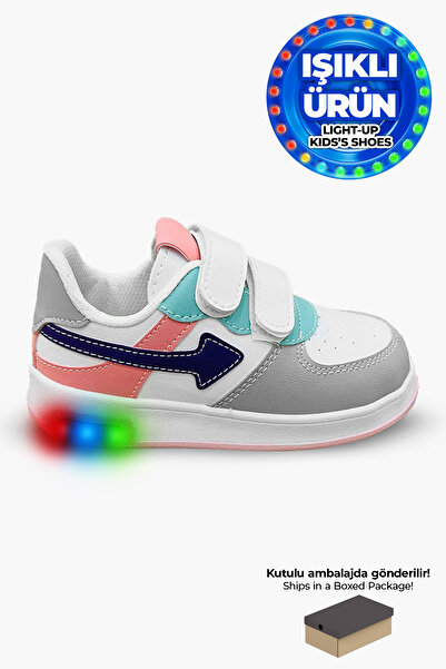 Beınsteps Kız Çocuk Bebek Ayakkabı Rahat Ortopedik Nefes Alır Buz Pembe Kız Ç...