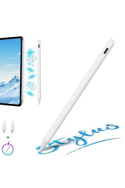 UnDePlus iPad Air 11Inch /Pro/Air 13Inch Compatible Palm Red/Tilt Stylus Touch Pen/All iPad 17