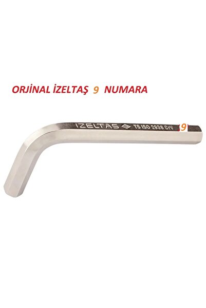 İzeltaş Izeltaş Single Allen مقاس 9 يتم إرسال قطعة واحدة مصنوعة من الفولاذ عا...