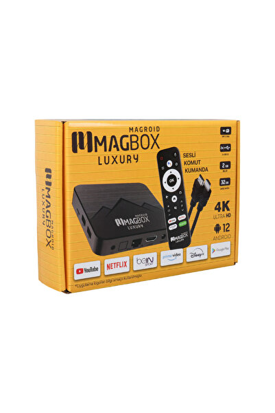MAGBOX Magroid Luxury 32 GB HDD 2 GB Ram Bluetooth 5G Android TV Box