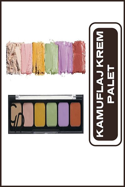 Golden Rose Correct & Conceal Camouflage Cream Palette - Camouflage Cream Palette
