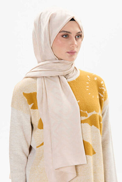 Setrms Geometrik Desenli Yün Şal