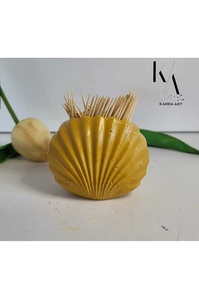 KARRA Concrete Decorative - Toothpick Vase and Toothpick Holder
