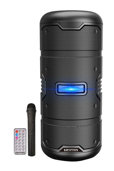 KRYPTON Small Size Big Sound – Travel Speaker With Flashing Lights And Tws Connection