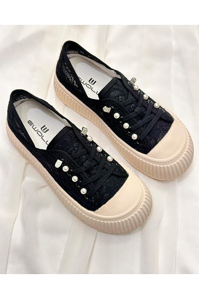BS BEYAZ SHOES Lace Women's Sneaker