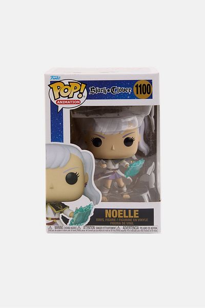 Funko شخصية بلاك كلوفر نويل بوب من الفينيل رقم 1100، رمادي