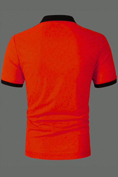 SELF CONTROL Футболка з вишитим коміром поло Spear Suvari