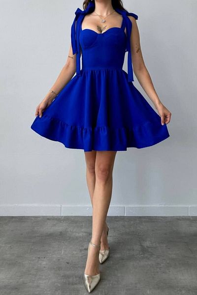ALFUDO Moda Collection Breast Tie Dress