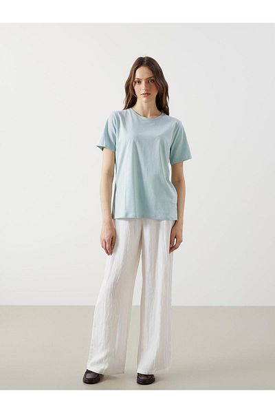 LC Waikiki Tricou pentru femei LCWAIKIKI Classic Crew Deck