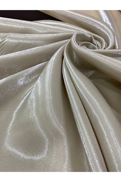 Yiğit Kumaş Cream Monaray Satin Fabric