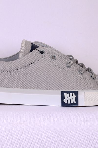 Pierre Cardin 9401 Casual Men's Gray Linen Converse Sneakers