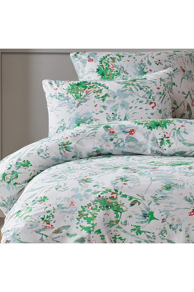 Story home Textile Set de lenjerie de pat dublă Story Home 100% bumbac satinat 210 TC 4 piese husă pilotă 200x220 cm Oslo