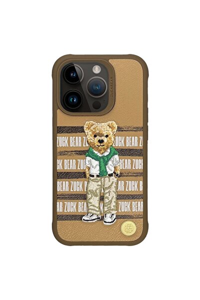 REDz Accessories Carcasă Zuck Bear pentru iPhone 15 Pro Max, San Francisco Fo...