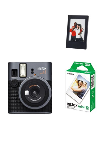 Fujifilm Instax Mini 41 Fotoğraf Makinesi 10'lu Film ve Mıknatıslı Çerçeve