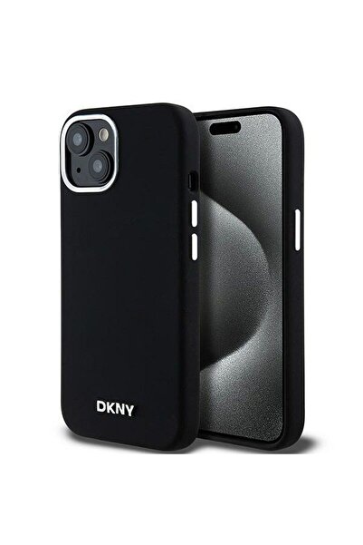 REDz Accessories Θήκη DKNY για iPhone 15, MagSafe, Μικρό Λογότυπο, Σιλικόνη, ...
