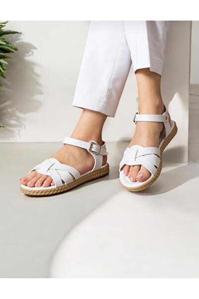 redtan Γυναικεία καλοκαιρινά σανδάλια - 3*3 σταυρωτά πέδιλα, καθημερινά πέδιλ...