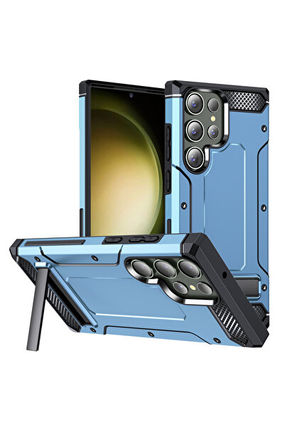 REDz Accessories Carcasă Elite Armor, suport reglabil, compatibilă cu Samsung...