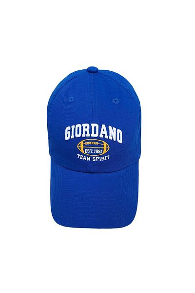 Giordano Cotton 3D Embroidered Cap: Classic Style, Premium Detailing