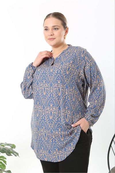 Tunikteks Woven Viscose Cotton Soft Fabric Comfortable Cut Tunic