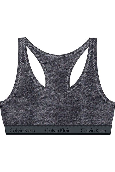 Calvin Klein Unlined Women's Gray Bralette