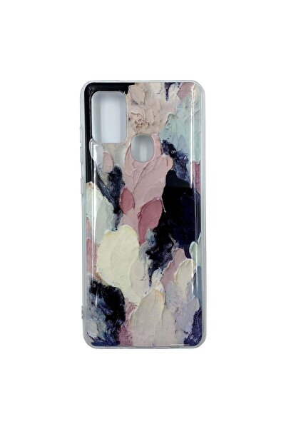 REDz Accessories Carcasă compatibilă cu Samsung A21s model Color Palette, sil...