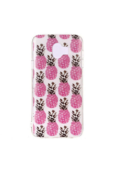 REDz Accessories Θήκη συμβατή με το Samsung J4 Pink Pineapple, αντικραδασμική...