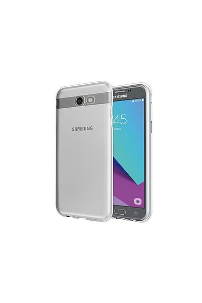 REDz Accessories Carcasă simplă, compatibilă cu Samsung J7 2017, silicon, transparentă
