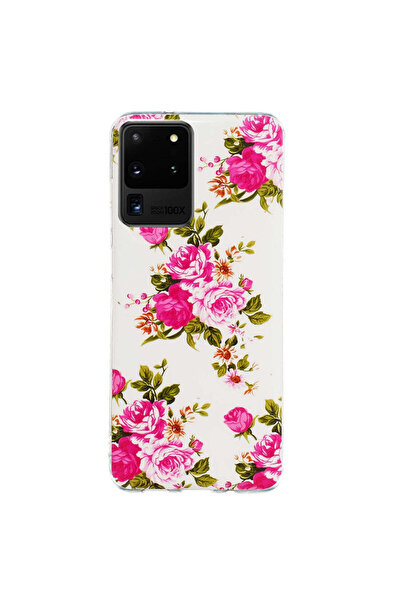 REDz Accessories Θήκη σιλικόνης συμβατή με το Samsung S20 Ultra Blooming Rose...