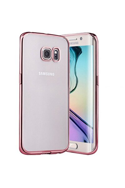 REDz Accessories Διαφανής θήκη με ροζ μεταλλικό πλαίσιο για συμβατότητα με Samsung S9+