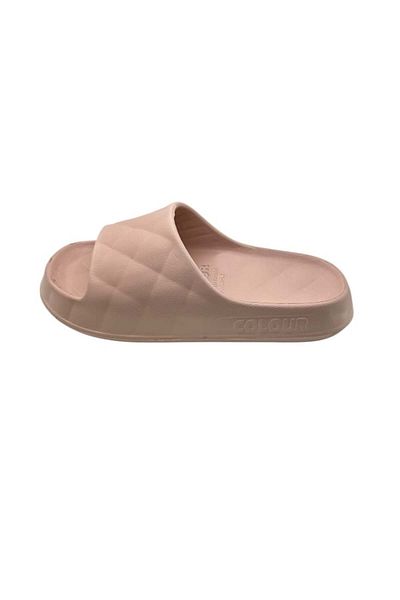TECOS Women's Beach or Pool Slippers, ®, Size 36-37, Ultra Light, Coral, 23 Centimeters