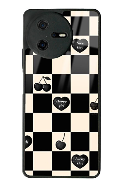 Spoyi Casper Via A40 Happy Girls Tasarımlı Glossy Telefon Kılıfı