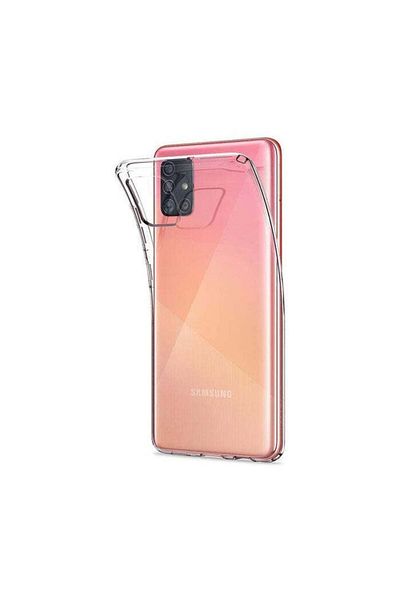 REDz Accessories Case Compatible with Samsung A71 Matte, Silicone, Shockproof, Transparent TPU