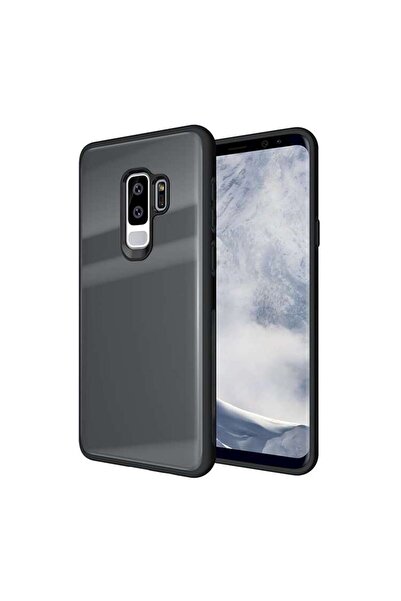 REDz Accessories Carcasă spate din sticlă compatibilă cu Samsung S9 Plus, gri