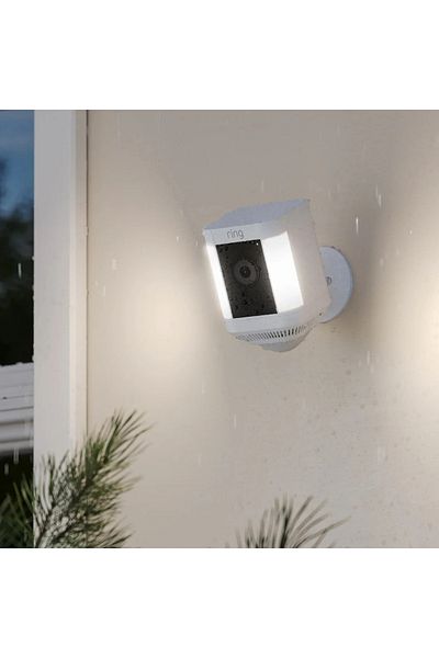 Ring Spotlight cam Plus Battery- White