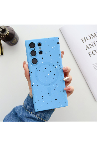 REDz Accessories Carcasă Soft Dots, Magsafe, compatibilă cu Samsung S23 Ultra...