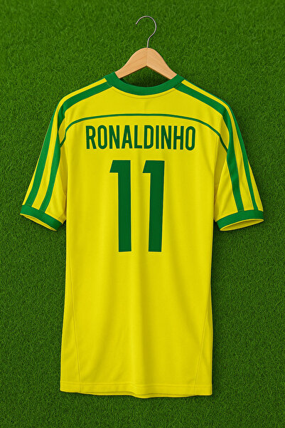 Ronson Brezilya Milli Takımı 98 Dünya Kupası Ronaldinho Nostalji Forması