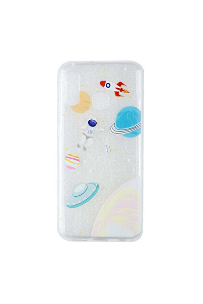 REDz Accessories Θήκη σιλικόνης συμβατή με το μοντέλο Samsung A20e Space Man,...
