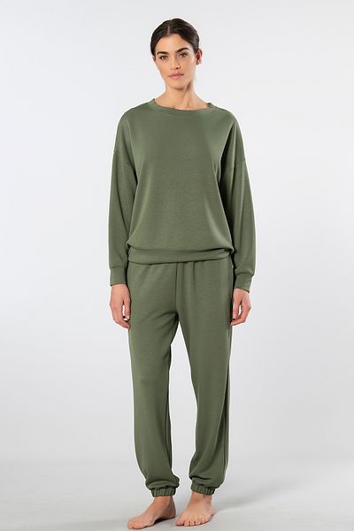 TÜREN 3611 Γυναικεία φόρμα Jogger Crew Neck