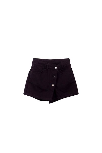 SeaBubbles Girl's Denim Shorts Skirt