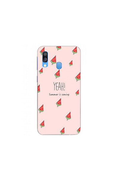 REDz Accessories Carcasă Watermelon, compatibilă cu Samsung A20/A30/A50, sili...