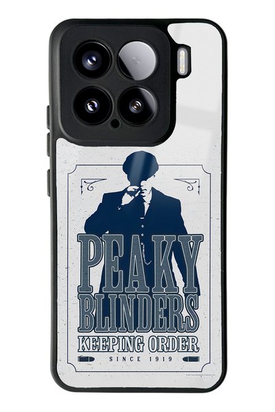 Spoyi حافظة هاتف لامعة لهاتف Xiaomi Mi 15 Peaky Blinders مع تصميم