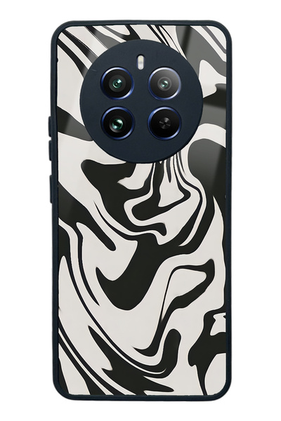 Spoyi Oppo Realme 12 Pro Plus Triptrance Design Glossy Phone Case