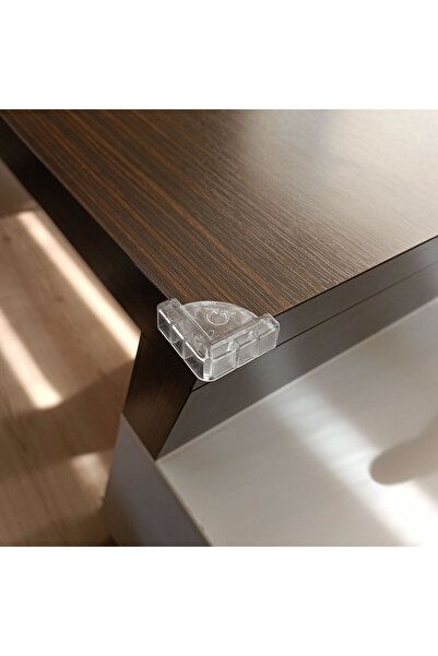 Adem Koç Table Coffee Table Compatible Transparent Edge Protector – 8-Piece Silicone Safety Set