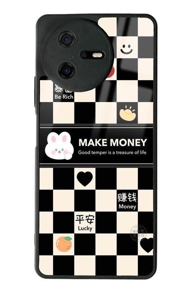 Spoyi Casper Via A40 Make Money Tasarımlı Glossy Telefon Kılıfı