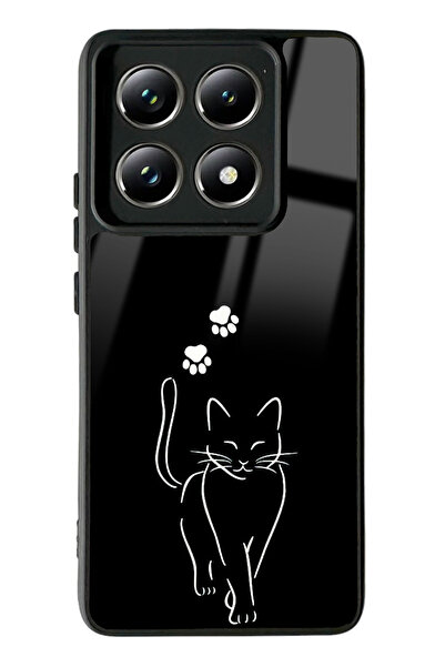 Spoyi Xiaomi Mi 14 T Pro Paticik Tasarımlı Glossy Telefon Kılıfı