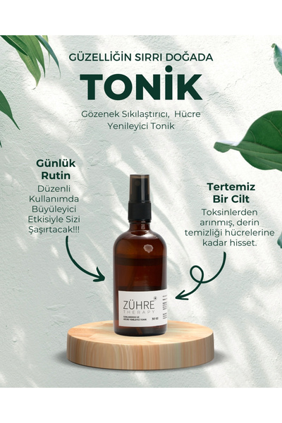 ZÜHRE THERAPY Canlandırıcı Ve Propolisli Tonik %100 Doğal Içerik