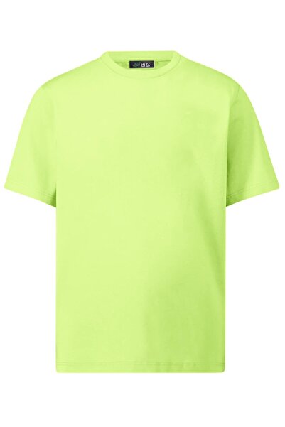 BRZ KIDS Basic κοριτσίστικο T-shirt Neon Yellow